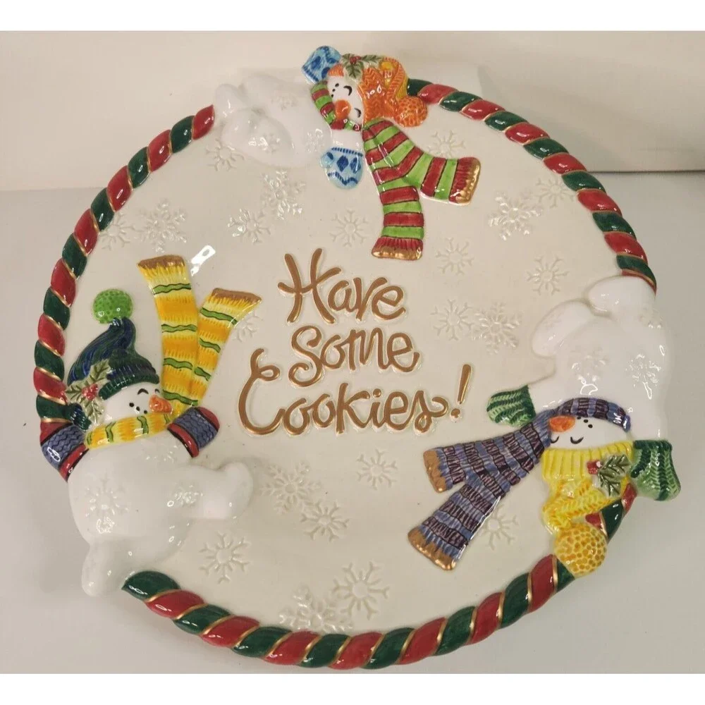 Fitz & Floyd Classics Christmas Snowman 